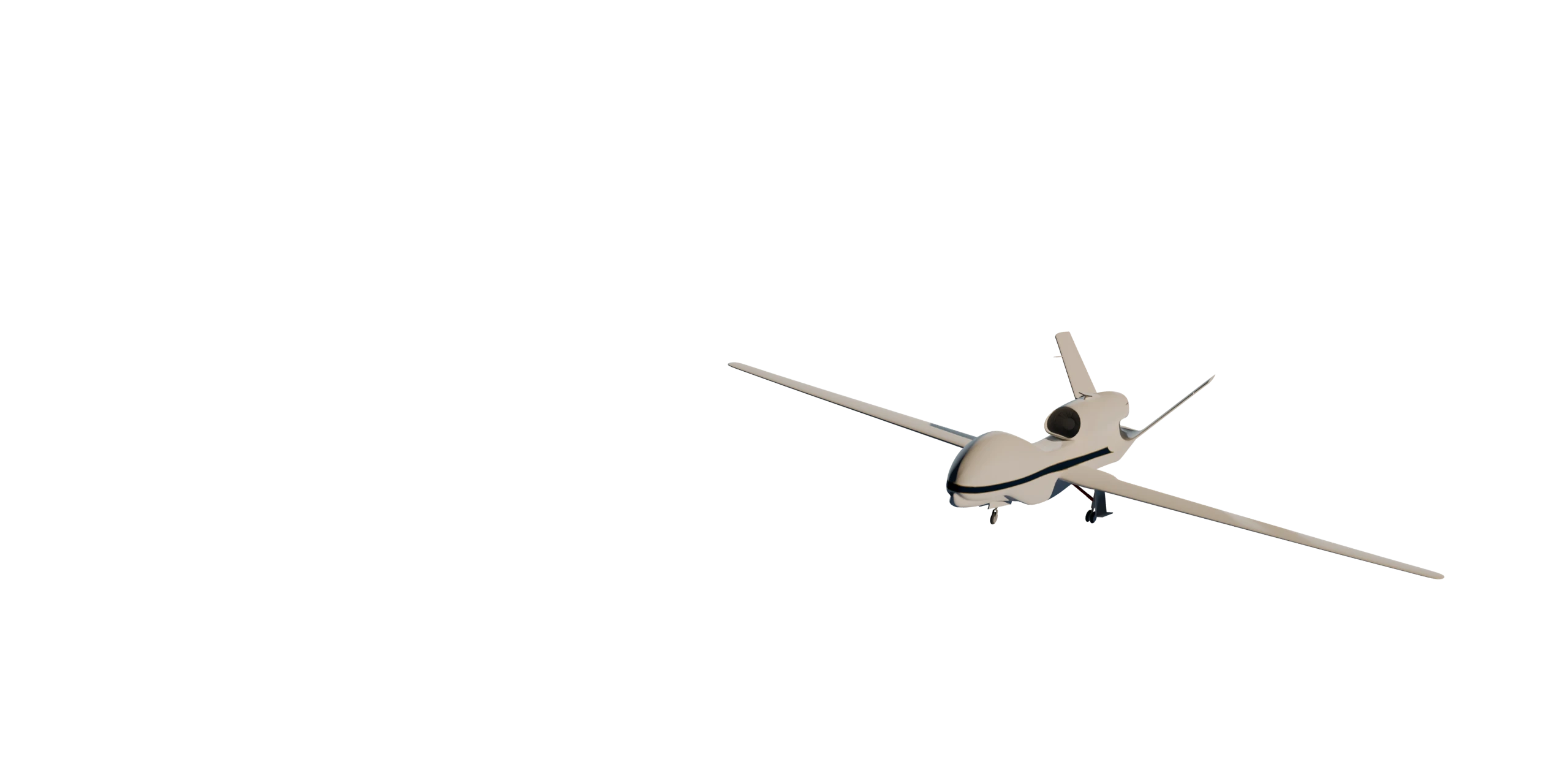 UAV Global Hawk bay ở rìa tầng bình lưu